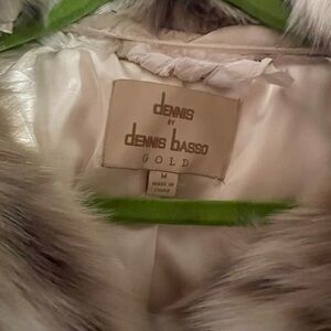 Dennis Basso Women's Faux Fur Jacket - Cream .